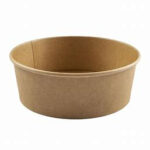 750ml Kraft Paper Salad Bowl (Fit PET750LPACK300) 300/cs