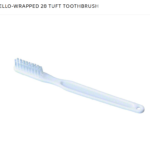 Cello-Wrapped 28 Tuft Toothbrush